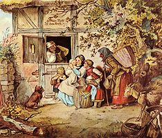 Mein Nest ist das Best by Adrian Ludwig Richter (1869).