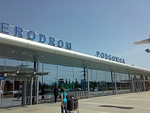 Der Flughafen Podgorica