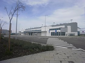 Terminalul aeroportului Beja.
