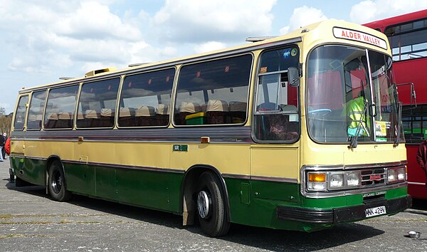 Preserved Duple bodied Leyland Leopard in April 2009