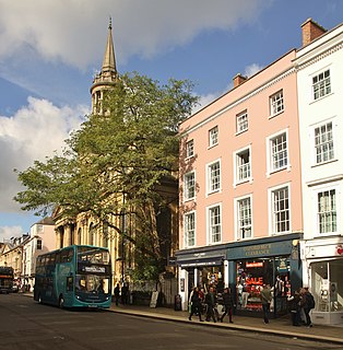 High Street Generic primary business street of towns or cities