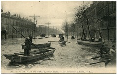 Alfort, inondations de 1910