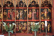 English: Detail of the Altar of Kloster Cismar