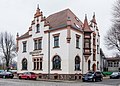 Individual monument belonging to the Schimmel & Co. factory estate (Obj. 09304474): Post office in a semi-open development