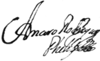 Amaro Pargo, podpis (z wikidata)