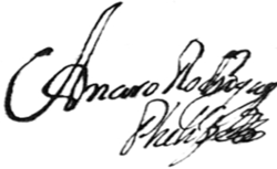 Amaro Pargos signatur