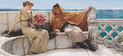 Amo te, ama me, by Lawrence Alma-Tadema.jpg