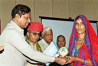 <span class="mw-page-title-main">Amrita Devi Bishnoi National Award</span> Indian government wildlife conservation award