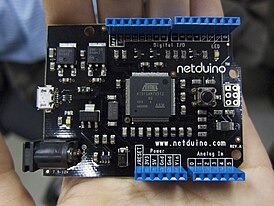 Скриншот программы Netduino