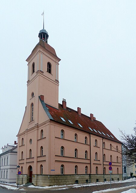 Anklam Garnisonskirche Südwest gesamt