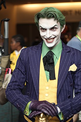 Cosplay du Joker.