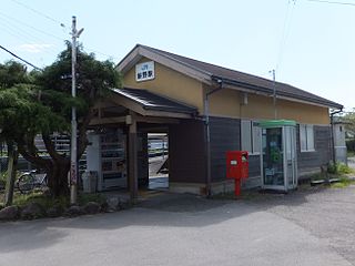Aratano Station Railway station in Anan, Tokushima Prefecture, Japan