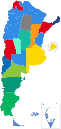 Elecciones provinciales de Argentina de 2015