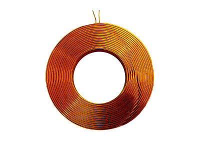 Orthocyclic wound coil