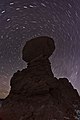 Balanced Rock with Star Trails (8389392967).jpg