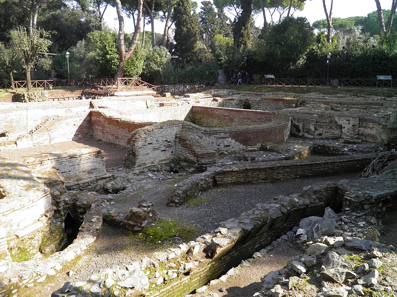 File:Baths of Herodes Atticus (Capo di Bove), built in the 2nd century AD on the fourth mile of the Appian Way, Via Appia, Rome (9089414815).jpg