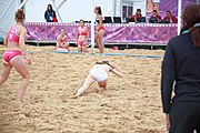 Deutsch: Beachhandball bei den Olympischen Jugendspielen 2018; Tag 6, 11. Oktober 2018; Mädchen, Platzierungsrunde - Mauritius-Türkei 0:2 English: Beach handball at the 2018 Summer Youth Olympics at 11 October 2018 – Girls Consolation Round – Mauritius-Turkey 0:2