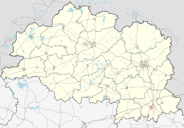 Vítebsk ubicada en Provincia de Vítebsk