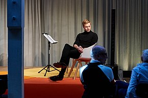 Appl giving a masterclass in Basel in May 2019 Benjamin Appl Masterclass in Basel May 2019.jpg