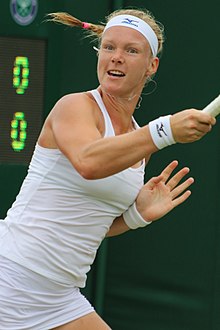 Kiki Bertens - the beautiful, cute,  tennis player  with Dutch roots in 2023