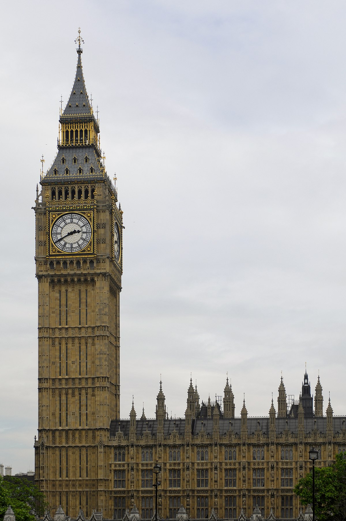 File:Big Ben clock tower (London, 2009) 03.jpg - Wikimedia Commons