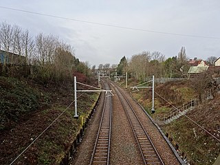 <span class="mw-page-title-main">Birchills railway station</span> Disused railway station in Birchills, West Midlands