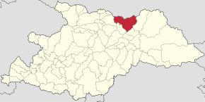 Localizarea comunei Bistra în județul Maramureș