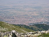 The Pelister mountain where forces of Andrea Muzaka defeated the Serbian army Bitolj.jpg