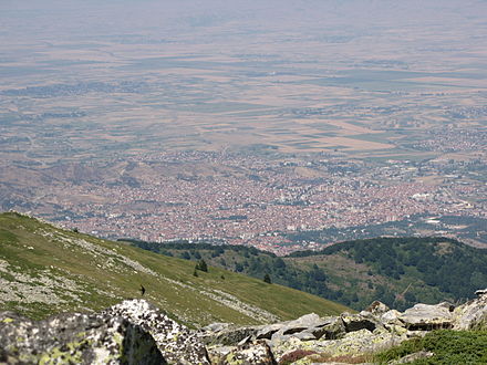 Bitola from Pelister