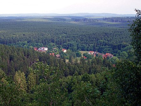 Blick auf Elend