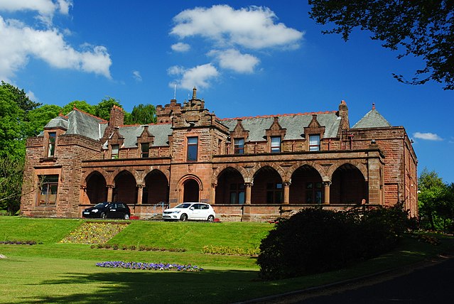 Boclair House, formerly Buchanan Retreat, Bearsden, built 1890. Used by East Dunbartonshire Council's Education Department until 2012, it is now a hot