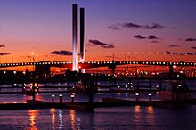 Bolte Bridge Bolte bridge dusk.jpg