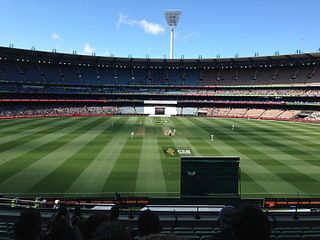 <span class="mw-page-title-main">Boxing Day Test</span> Annual cricket match between Australia and a visiting international team