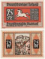 75 Pfennig, 1921