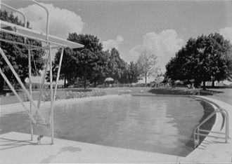 Briar Hills pool, c. 1940 Briar Hills pool 2.tif