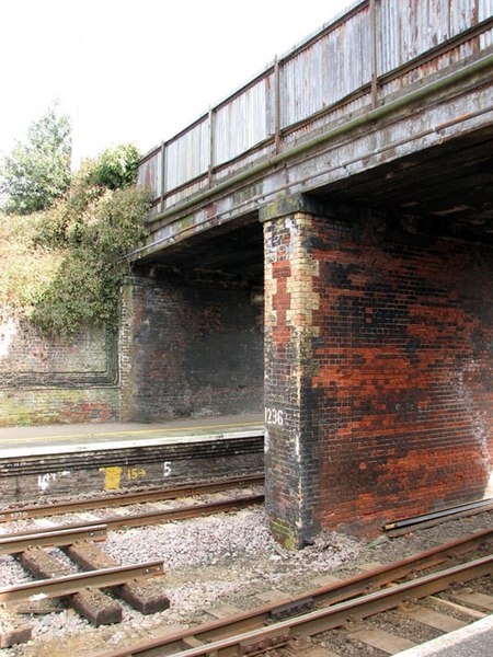 File:Bridge 1236 at Reedham station - geograph.org.uk - 1754207.jpg