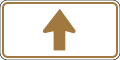 Up arrow (brown)