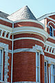 Details of the Historic Brunswick city hall (1898), Georgia, US