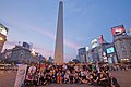 Spanish Wikipedia group picture at Wikimania 2009 in Buenos Aires, Argentina.