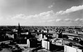 Blick vom Rathausturm in Richtung Nordosten auf das Marienviertel, 1965
