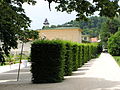 Burggarten mit Orangerie