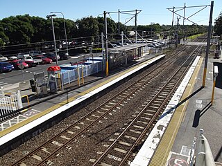 <span class="mw-page-title-main">Burpengary railway station</span> Railway station in Queensland, Australia