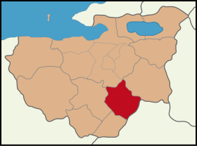 Bursa location Keles.svg