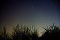 Comet C/2011 L4 (Pan-STARRS) over Kraków on 23 March 2013