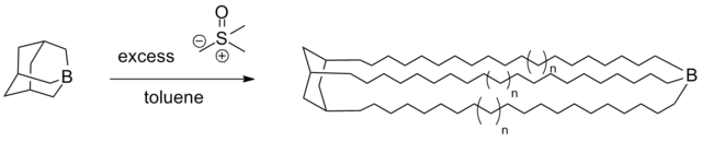 Levende polymerisatie van een ylide