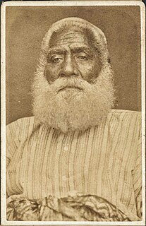 Seru Epenisa Cakobau King of Fiji from 1871 to 1874