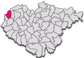 Lokalizacja w powiecie Sălaj