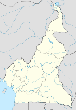 Location map Kamerūnas
