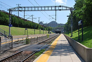 Mount Royal Tunnel Railway tunnel in Montreal, Quebec, Canada