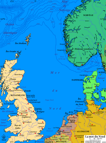 mer du nord carte france File Carte De La Mer Du Nord Png Wikimedia Commons mer du nord carte france